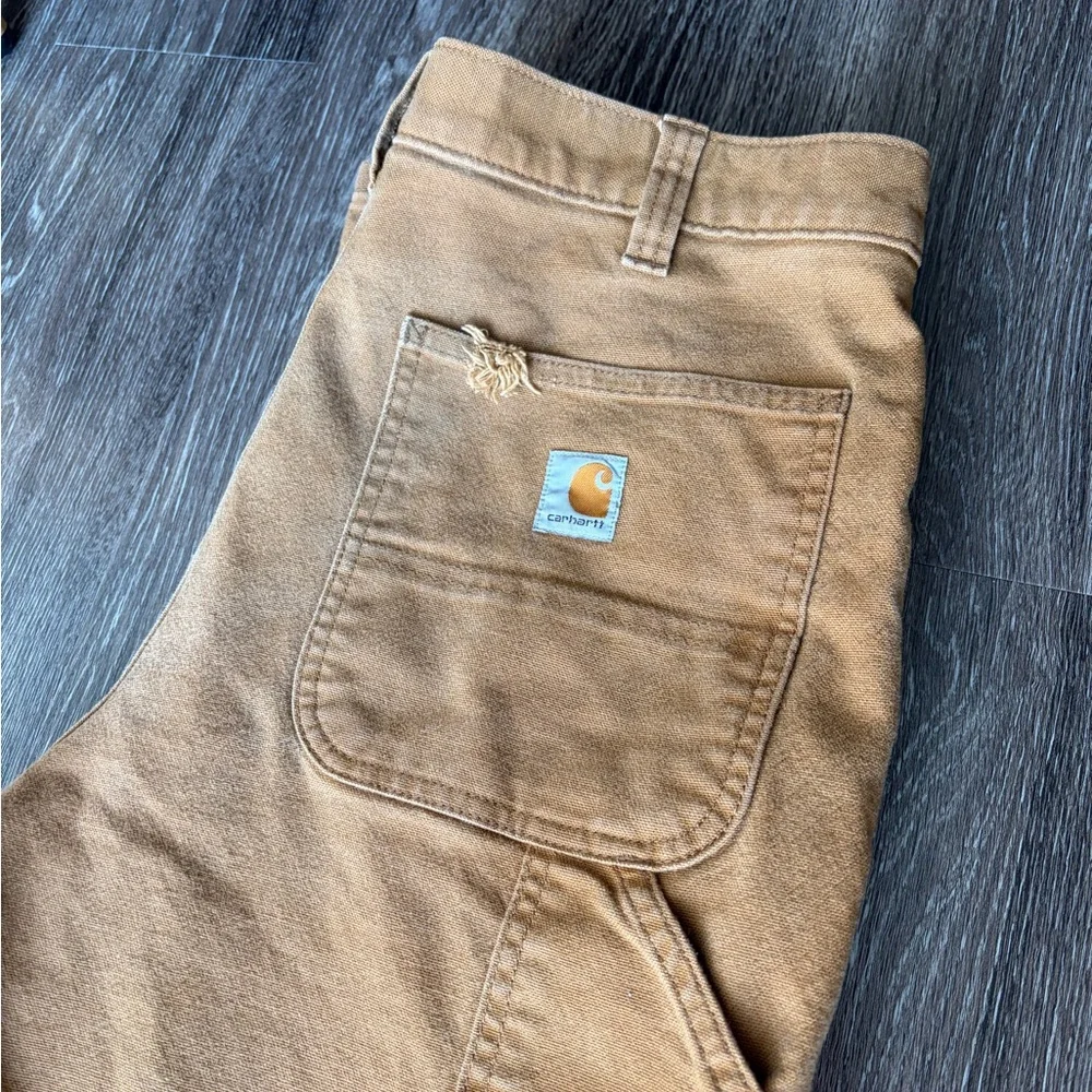 Carhartt Tan Relaxed Fit Pants - Picture 4 of 6